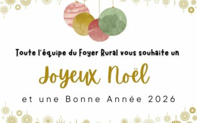 Joyeuses fêtes de fin d’année