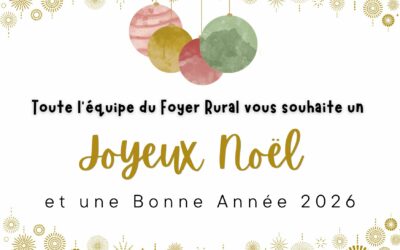 Joyeuses fêtes de fin d&rsquo;année